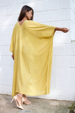 MALA handworks  Ruby Kaftan in Yellow