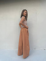 Tala Brown Pants front view
