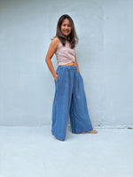 Tala Navy Striped Pants front view