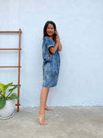 MALA handworks  Uma Hand Painted with Natural Dye Double Gauze Cotton Dress