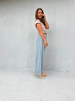 Vivian Wide-Leg Cotton Pants in Mist-VV-10-Mala Handworks