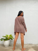 MALA handworks  Xia Long Blouse in Brown