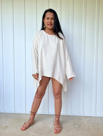 MALA handworks  Xia Long Blouse in Natural White