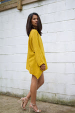 MALA handworks  Xia Long Blouse in Yellow