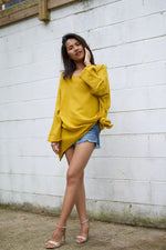 MALA handworks  Xia Long Blouse in Yellow