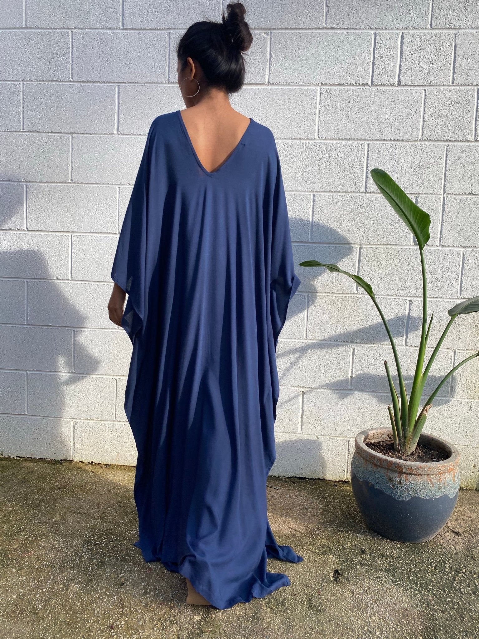 MALA handworks Mala Kaftan in Blue