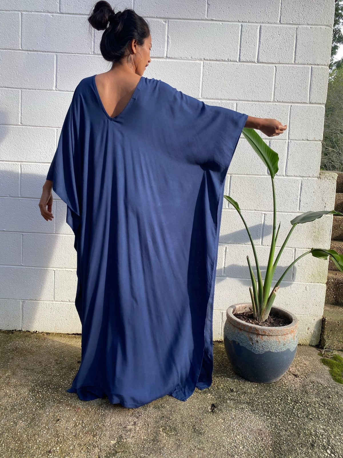 MALA handworks Mala Kaftan in Blue