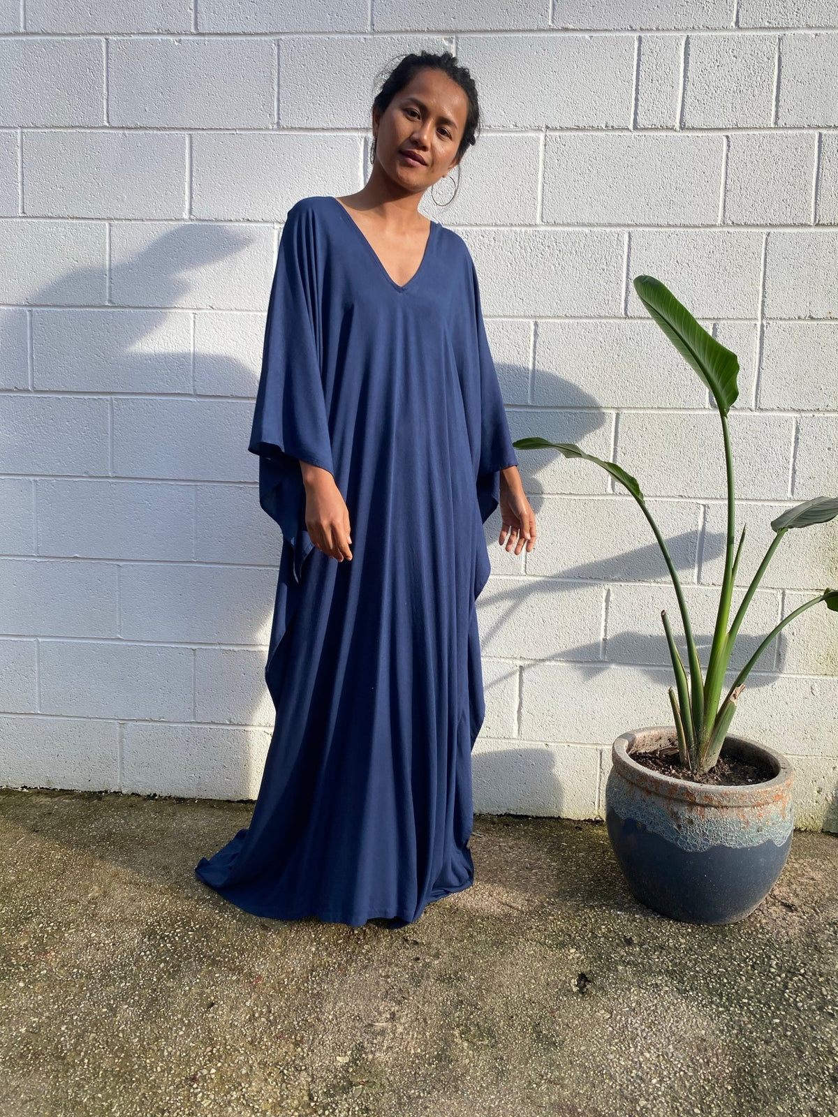 MALA handworks Mala Kaftan in Blue