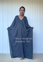 MALA handworks  Mala Kaftan in Dark Gray