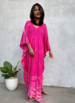 MALA handworks Mala Kaftan in Fuchsia