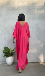 MALA handworks  Mala Kaftan in Fuchsia