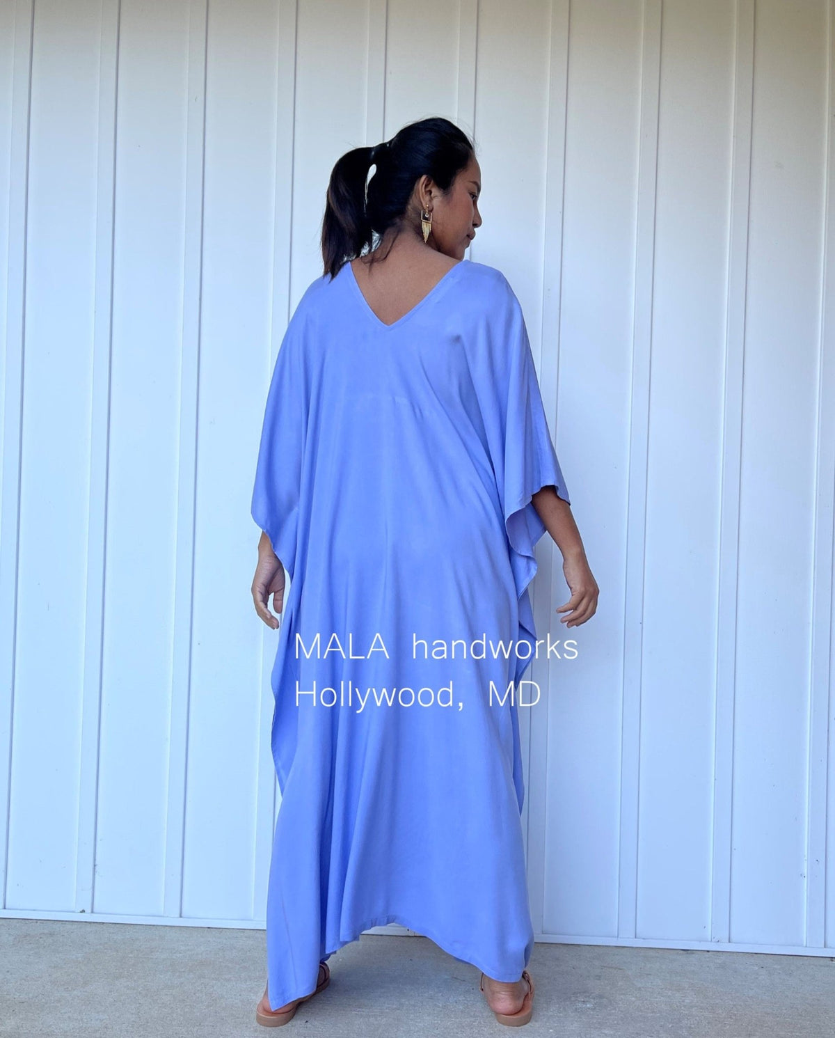 MALA handworks  Mala Kaftan in Lavender