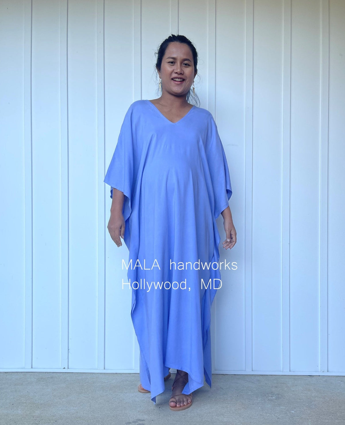 MALA handworks  Mala Kaftan in Lavender