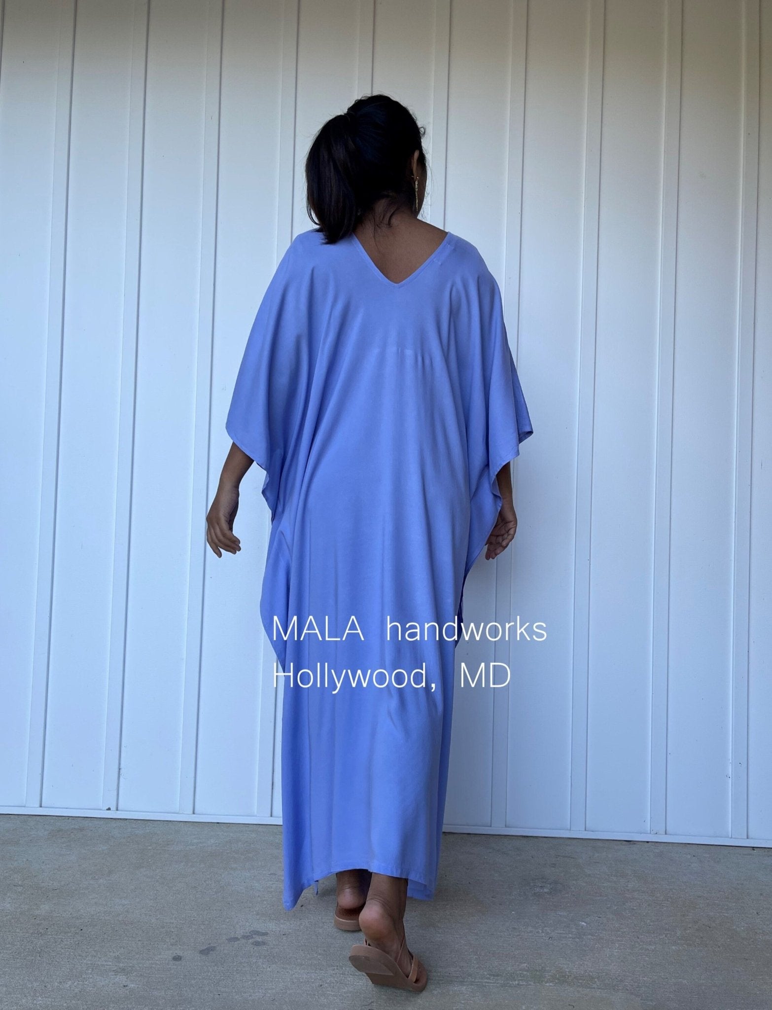 MALA handworks  Mala Kaftan in Lavender