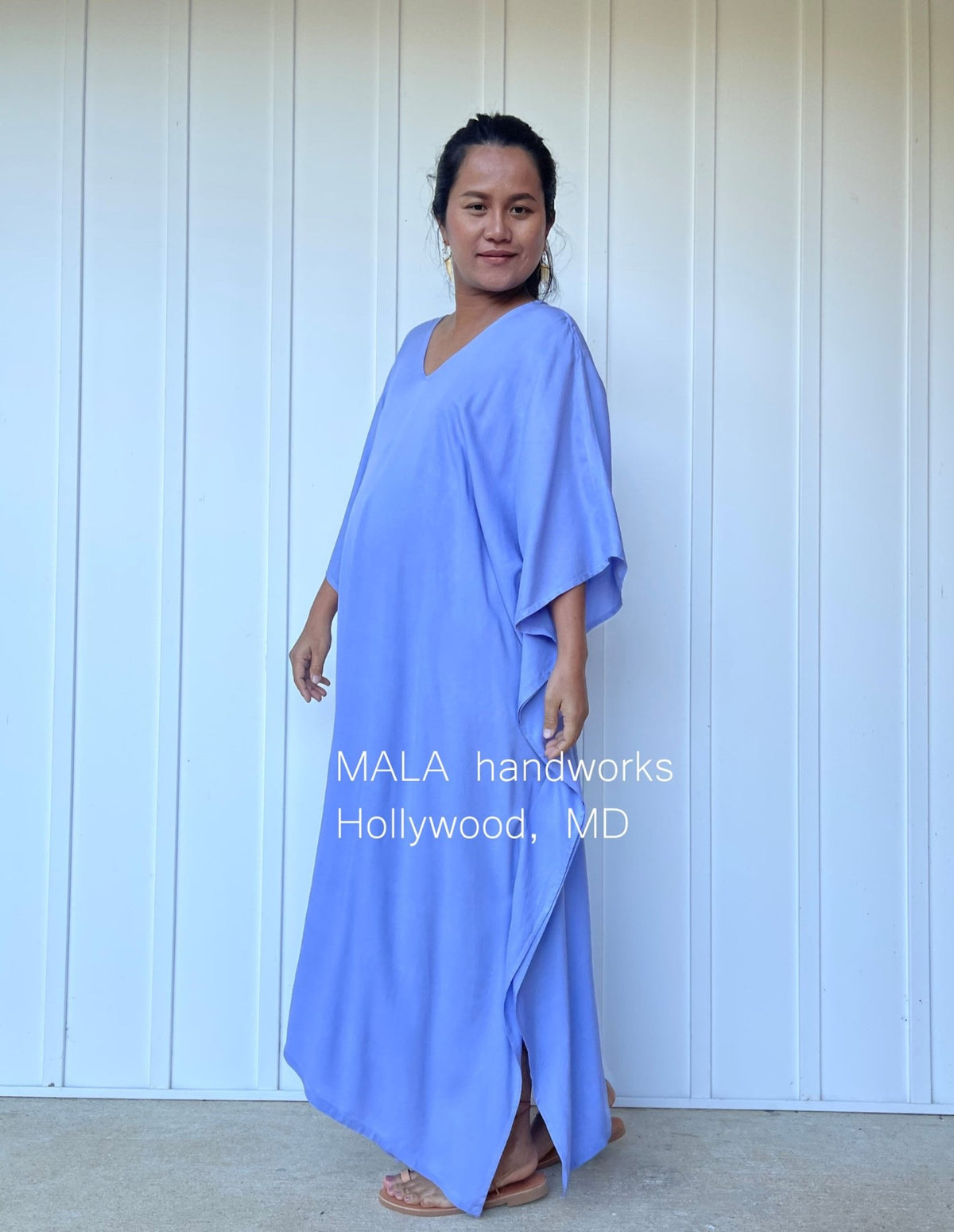 MALA handworks  Mala Kaftan in Lavender