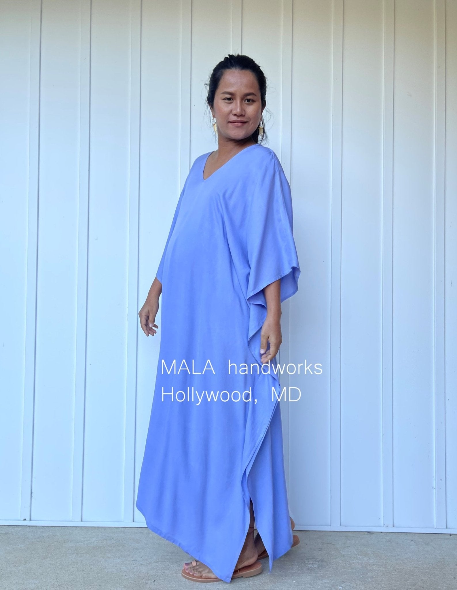 MALA handworks  Mala Kaftan in Lavender
