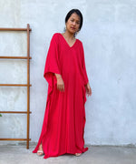 MALA handworks Mala Kaftan in Red