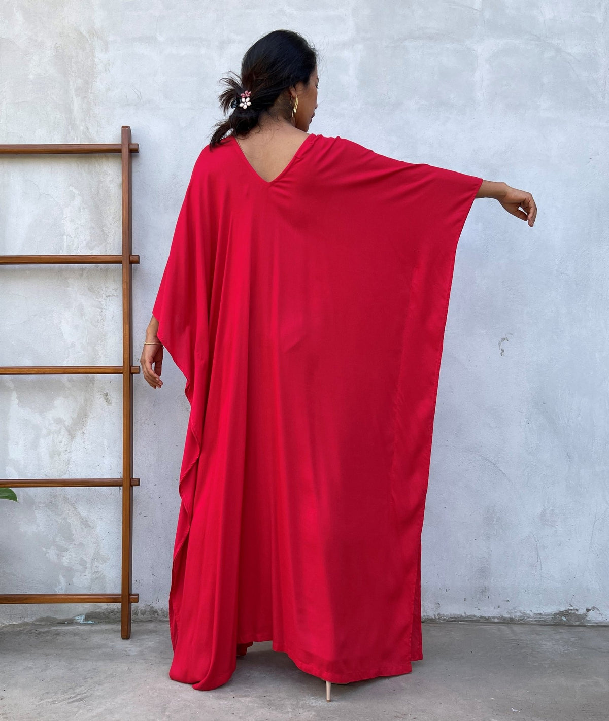 MALA handworks Mala Kaftan in Red