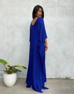 MALA handworks Mala Kaftan in Royal Blue