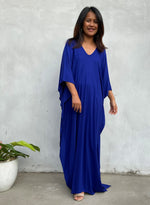 MALA handworks Mala Kaftan in Royal Blue