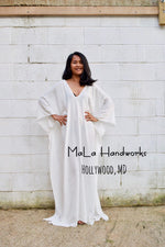 MALA handworks Mala Kaftan in White