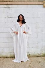 MALA handworks Mala Kaftan in White