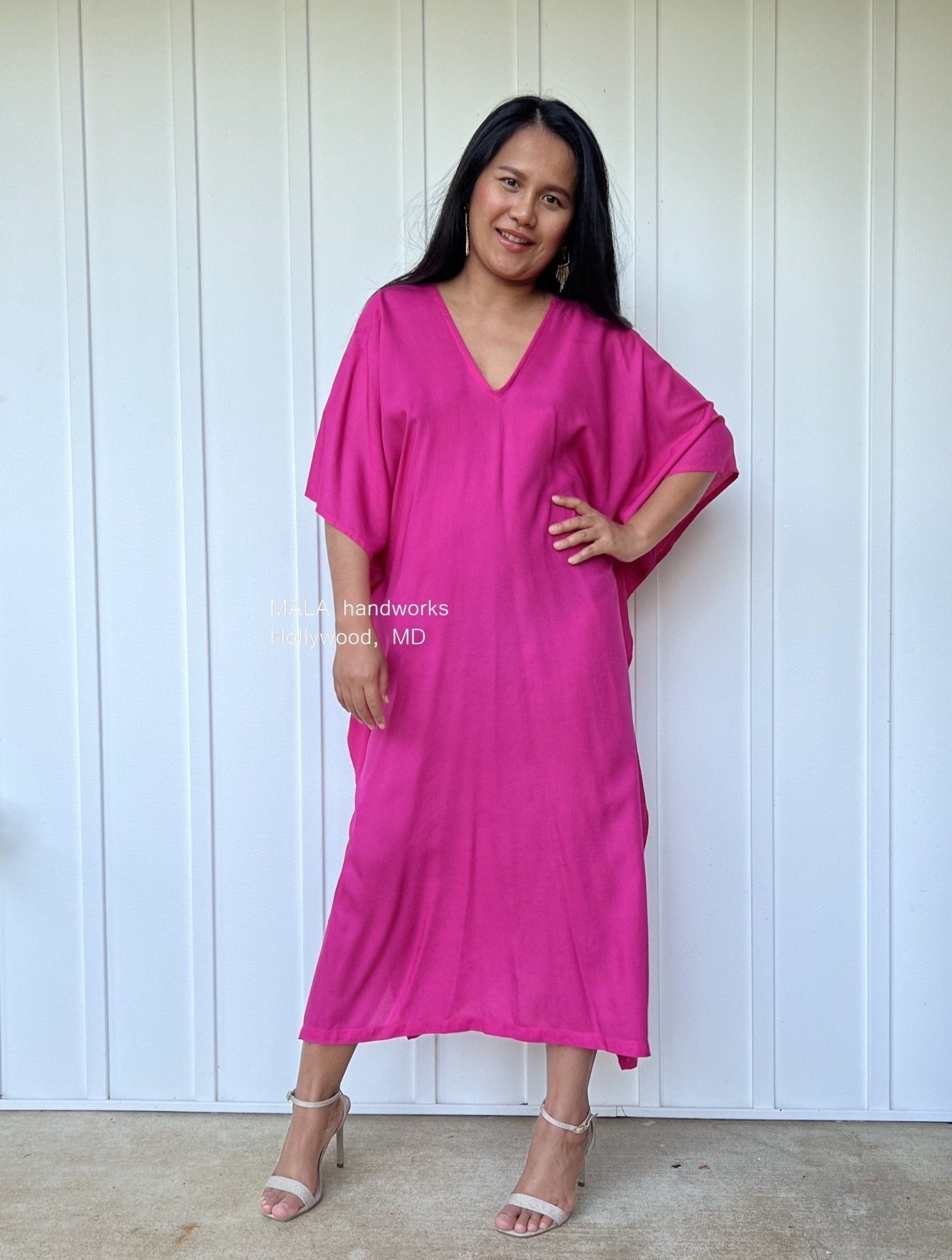 MALA handworks  Nora Kaftan in Fuchsia