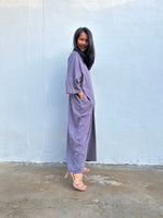 Mala Handworks Olivia Cotton Kaftan in Gray
