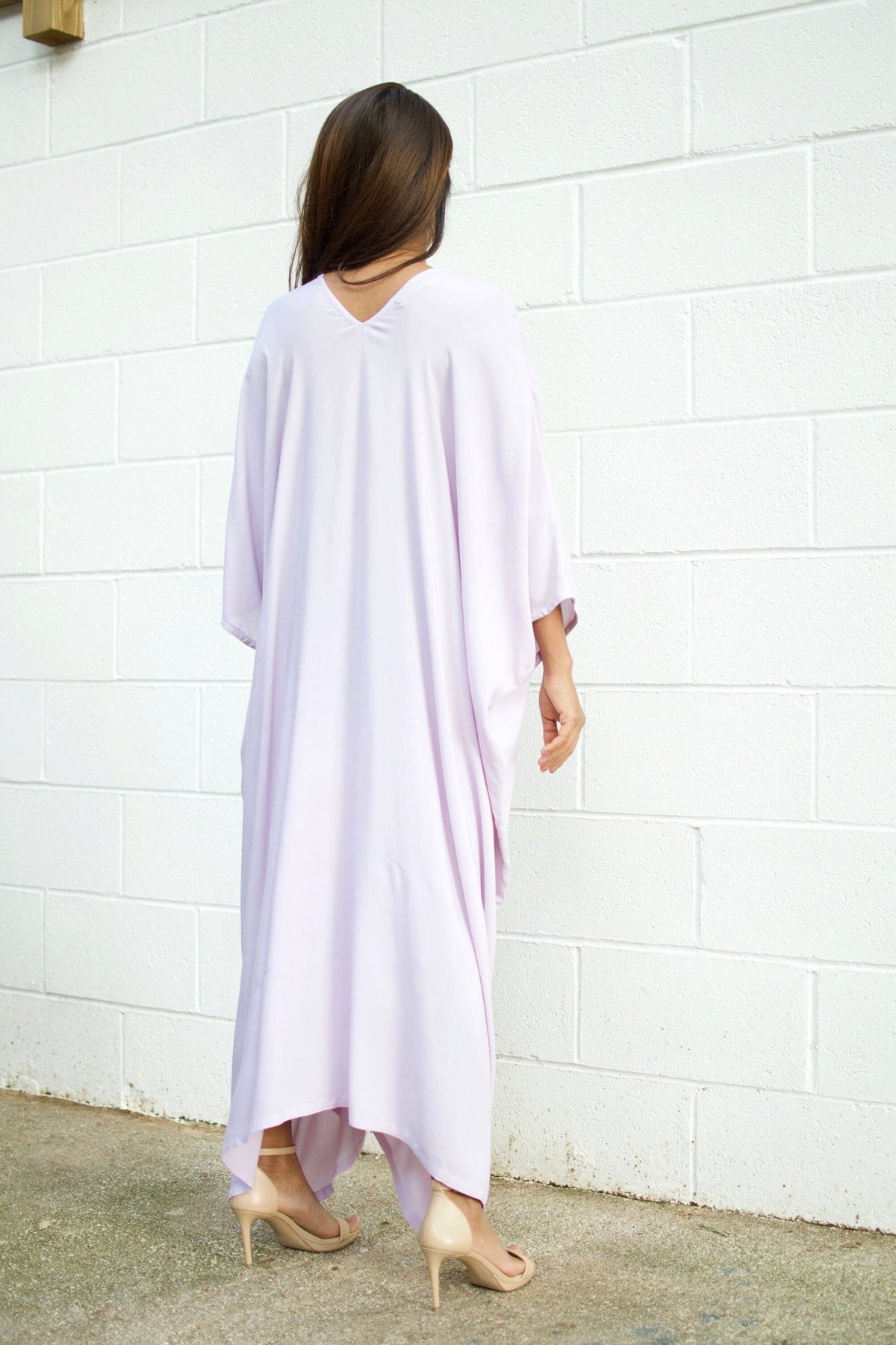 MALA handworks  Ruby Kaftan in Light Lavender