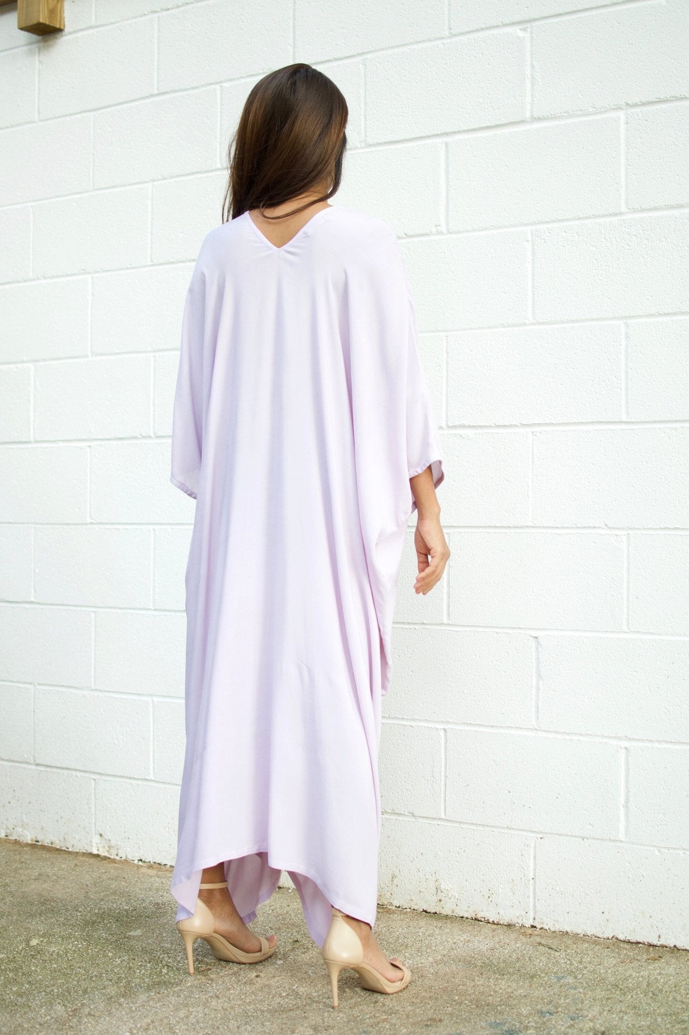 MALA handworks  Ruby Kaftan in Light Lavender