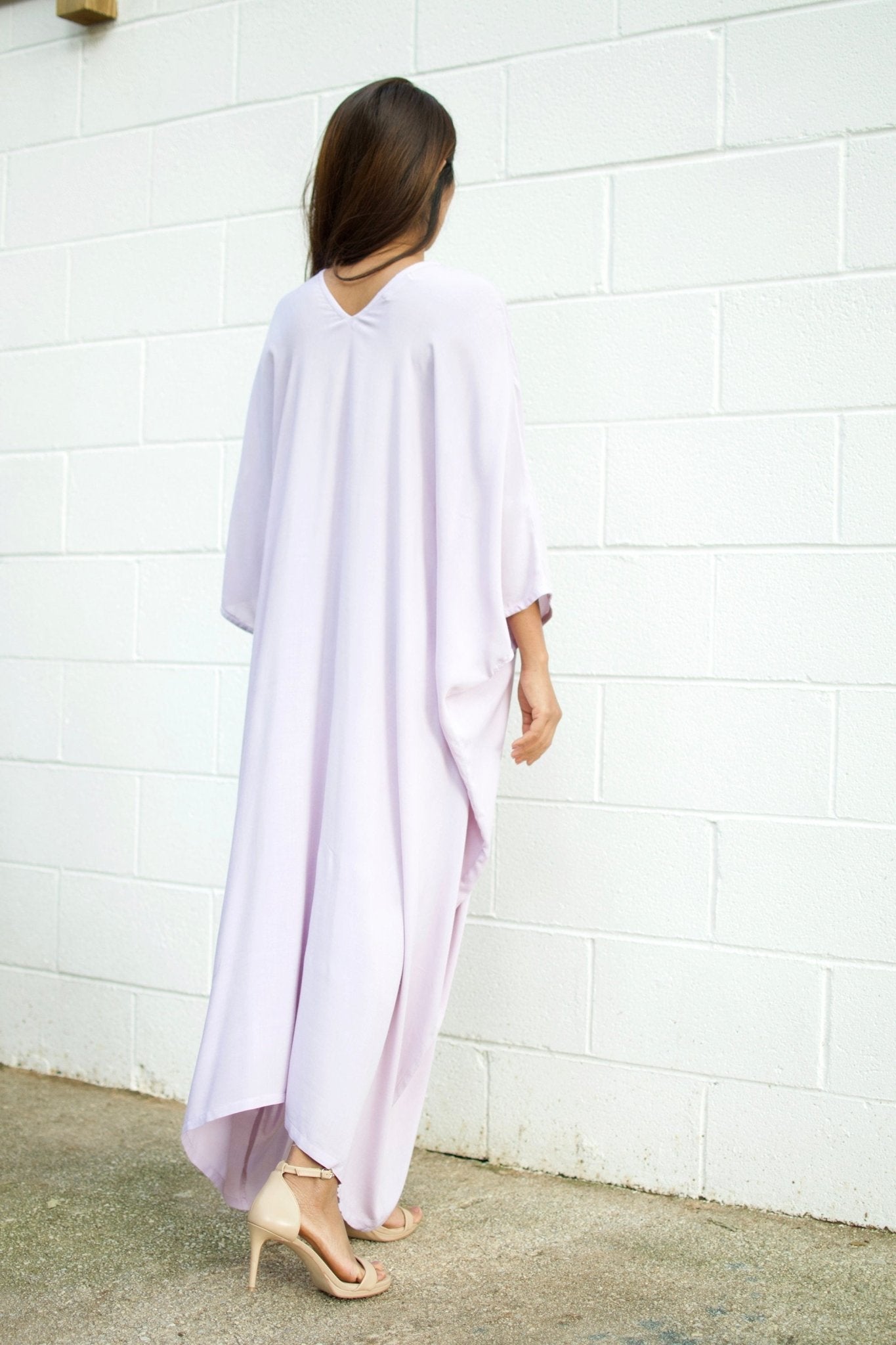 MALA handworks  Ruby Kaftan in Light Lavender