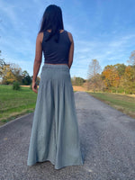 MALA handworks  Veda Wide Leg Pants in Sage Gray