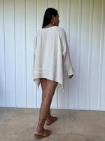 MALA handworks  Xia Long Blouse in Natural White