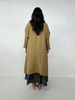 Mala Handworks Yara Open Cardigan in Tan