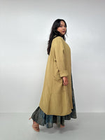 Mala Handworks Yara Open Cardigan in Tan